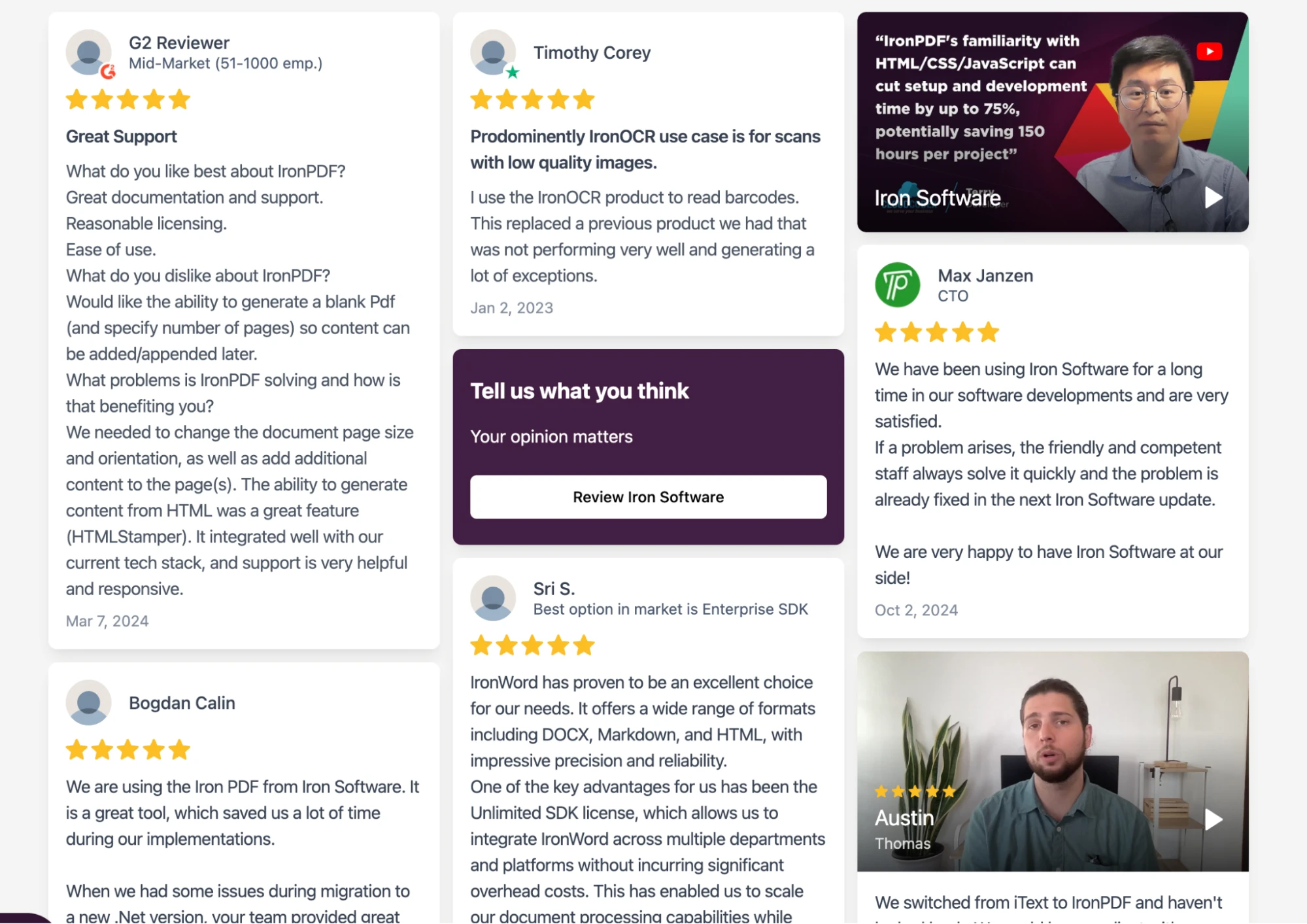 Iron Software's Growing Feedback Loop